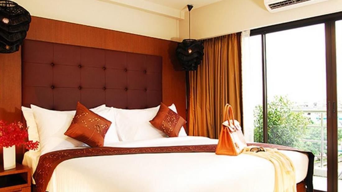 Ziniza The Boutique Service Apartment Бангкок Экстерьер фото