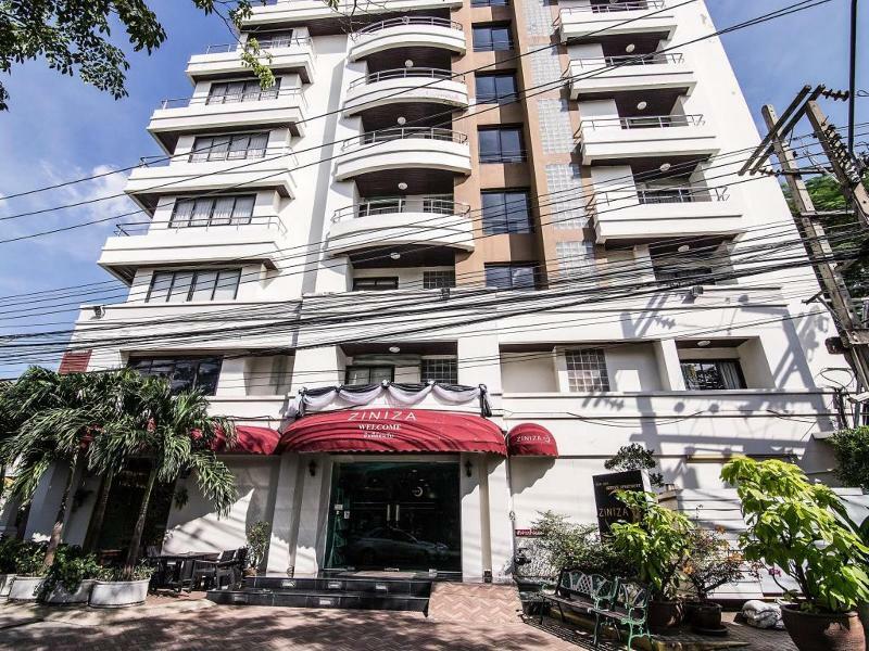 Ziniza The Boutique Service Apartment Бангкок Экстерьер фото